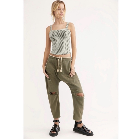 Free People Sunflower Tie Tank Top - Picture 3 of 10